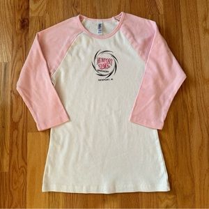 Newport Storm Brewery, Newport RI - Women’s 3/4 Sleeve Baseball Tee